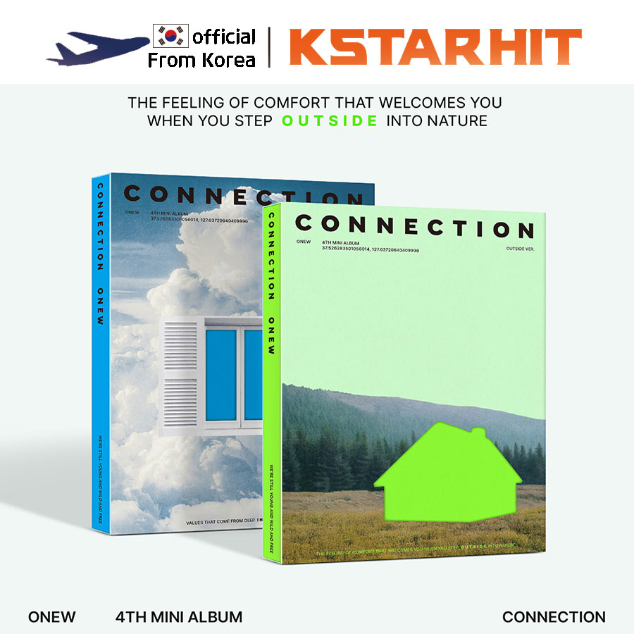 (2種セット/ Photobook Ver.) ONEW - CONNECTION (4thミニアルバム)