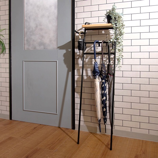 NIT-14BK ブラック アンブレラハンガー メーカー直送