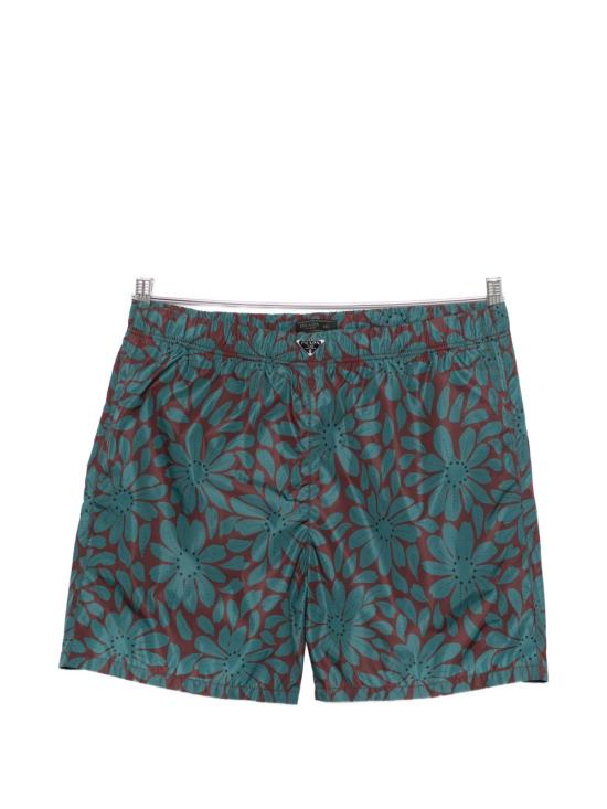 PRADA Men Swim Pants UB372 19G3F0PYV Red