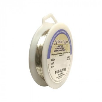 Artistic Wire(アーティスティックワイヤー) ロングスプールス(業務用) ノンターニッシュシルバー 0.8mm×約24m 20