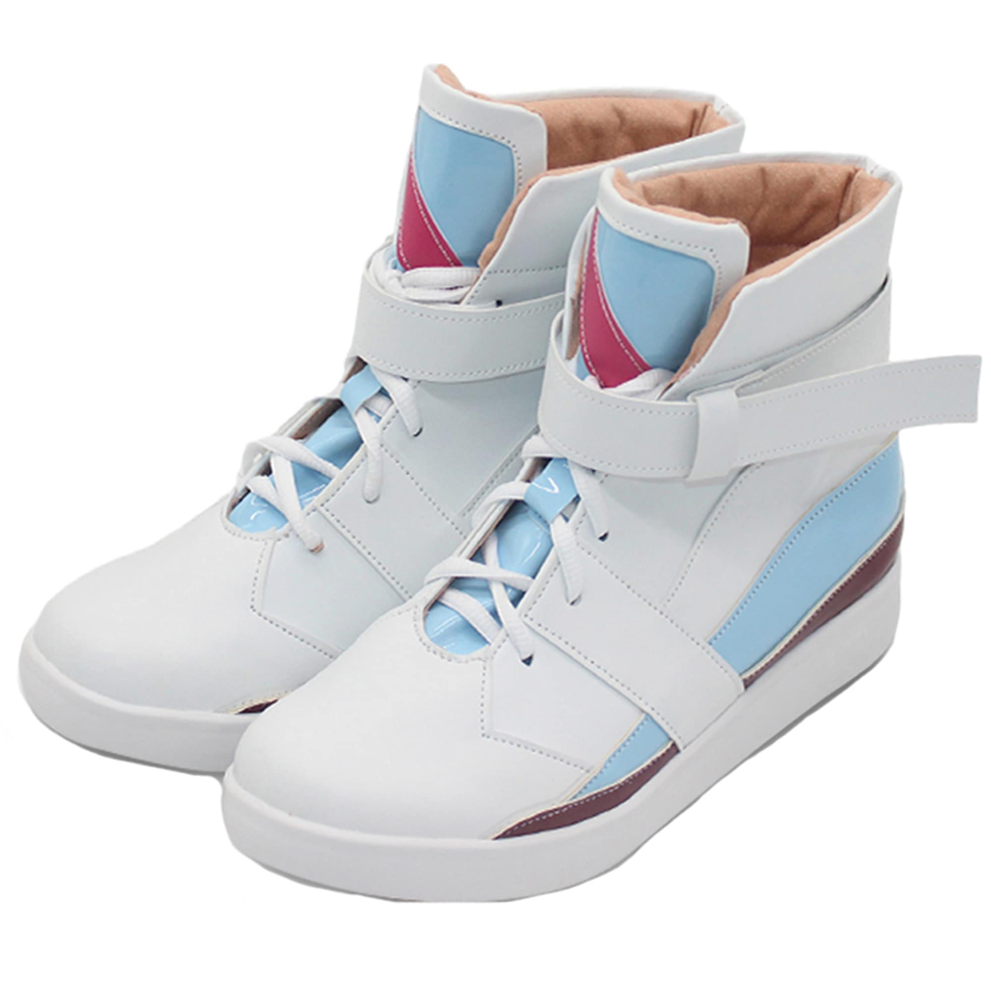 カツラギエース ウマ娘 プリティーダービー 勝負服 コスプレ 靴 ブーツ コスプレ靴 コスプレブーツ カスタマイズ可能 1017066