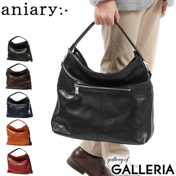 正規取扱店 アニアリ ショルダーバッグ aniary バッグ Antique Leather 2WAY 斜めがけ A4 本革 メンズ レディース 01-09003 新作 2021