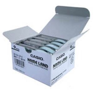 カシオ計算機(CASIO) テープ XR-9X-20P-E 透明に黒文字 9mm 20個