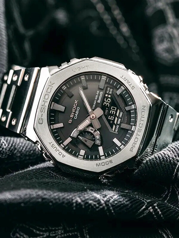 時計 腕時計 メンズ レディース おしゃれ シンプル 防水 FULL METAL 2100 SERIES デジタル タフソーラー ソーラー充電システム