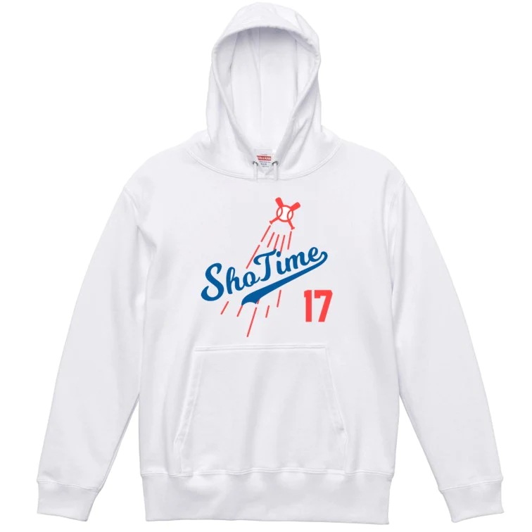 野球系パーカー【二刀流 ショータイムパーカー】おもしろTシャツ　ネタTシャツ