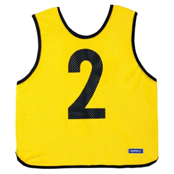 モルテン molten ゲームベスト黄 10 枚組み 1 ～ 10 GB0113Y