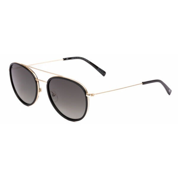 サングラス SITO SHADES KITSCH Women Aviator Polarized Sunglasses in Black Gold/Horizon 55mm