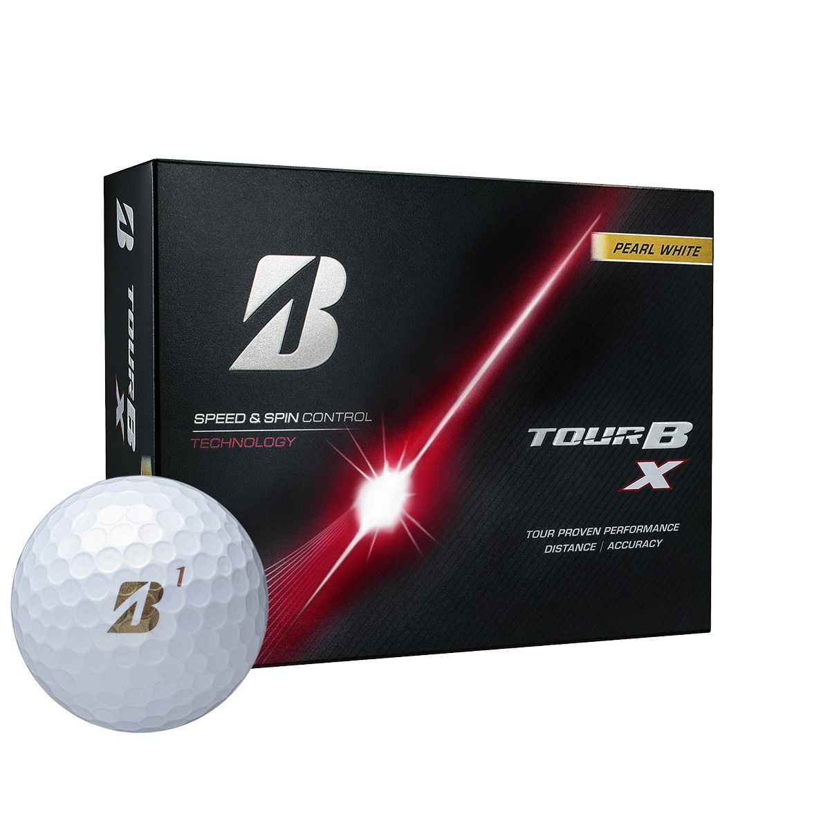 ブリヂストンゴルフ 26-TOUR-B-X-PWH ゴルフボール TOUR B X 2026年モデル 1ダース 12個入り(パールホワイト) 26TOURBXPWH
