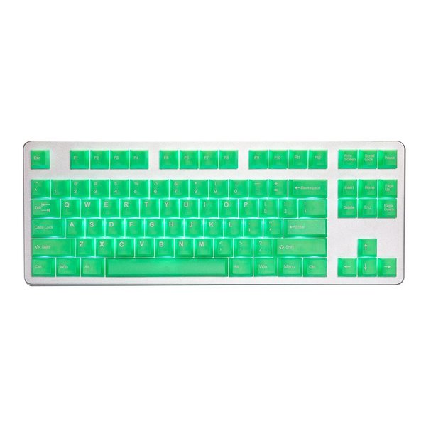 Translucent Cubic ABS Type -152 keys The Haunted keycap - Slime Sprout