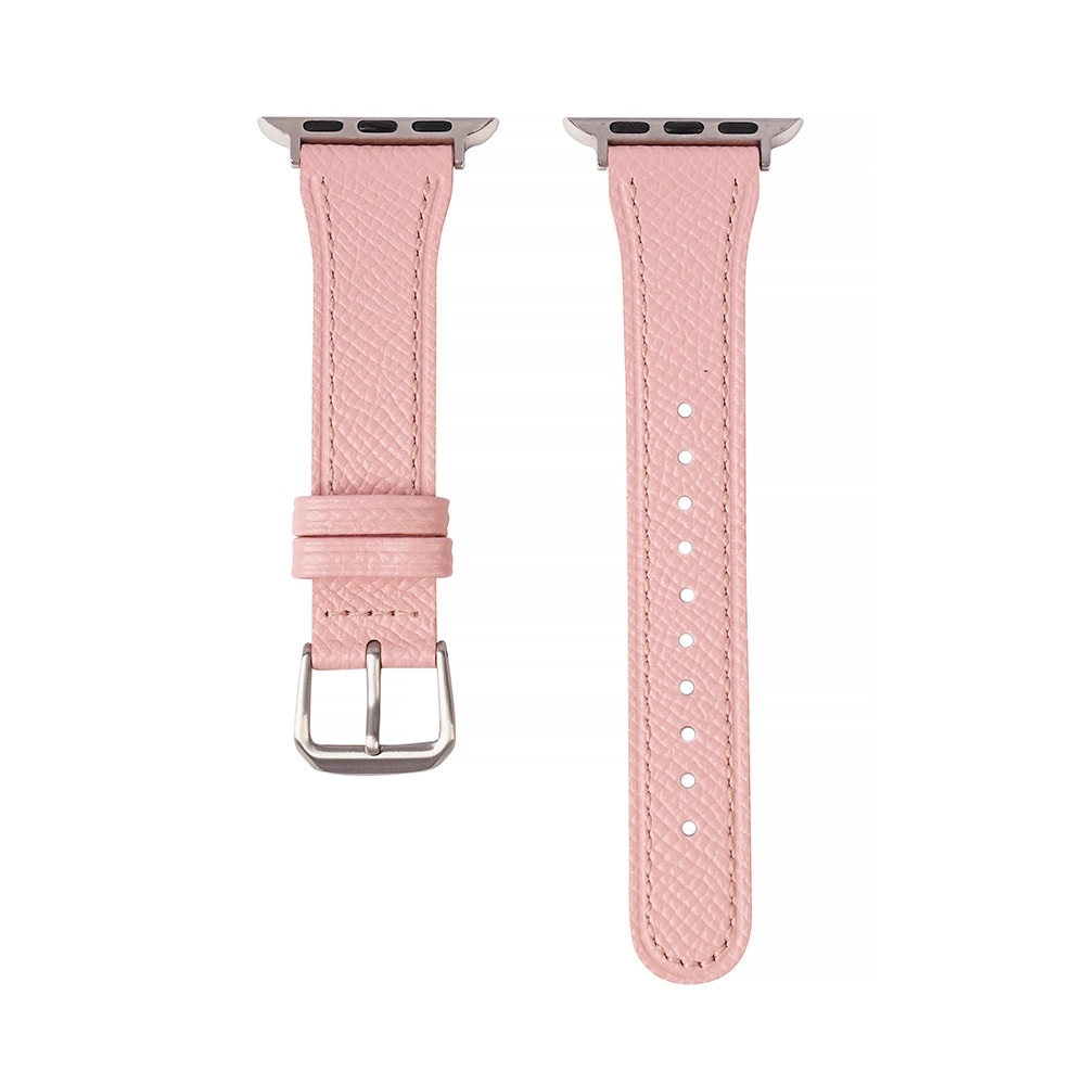 LLOYDアプリソングプレミアムレザーアップルウォッチストラップピンクLL1S22200PSP +ギャラクシー互換