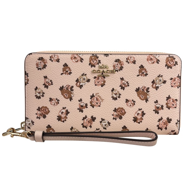 即発 正規品 USA直送 アウトレットレディース 大容量ストラップ付長財布 CZ329 08XKE