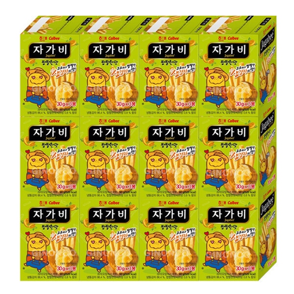 ヘテ calbee 自家製塩辛い味 90g 12個 ポテトチップス おやつ