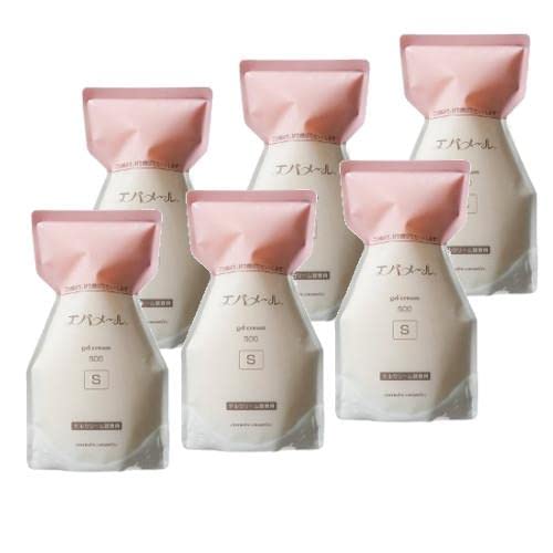 エバメールゲルクリーム500gレフィル（Sタイプ詰替用）６個セット