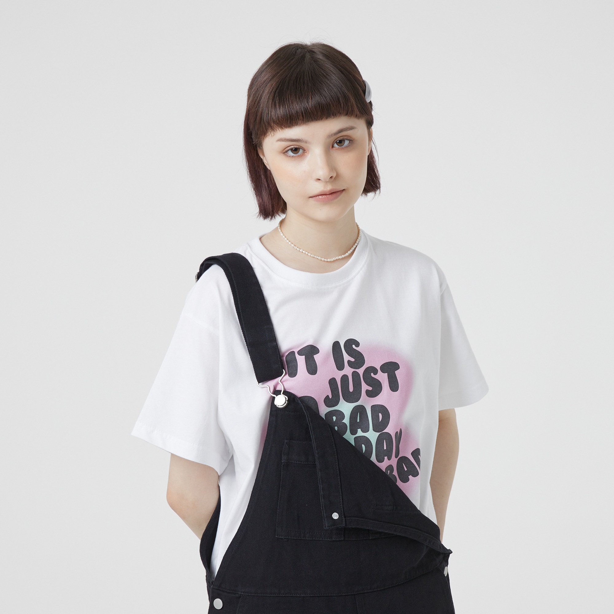 Flower spray Tee Pink