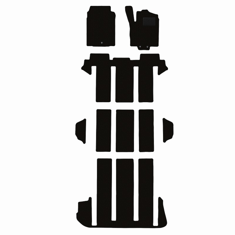 トヨタ グランエース 300系 6人乗り フロアマット [16色から選択] 17,136円