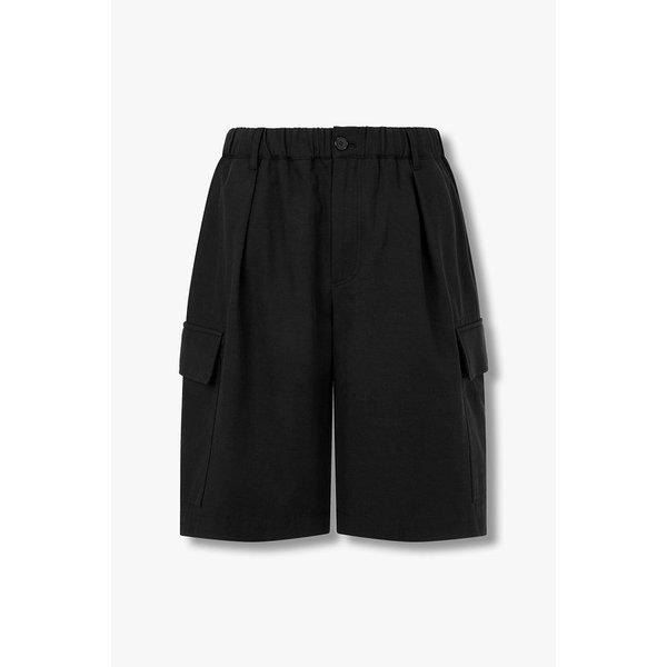 [MEN] ワンタック バンディング ハーフ カーゴ パンツ 9156231116099
