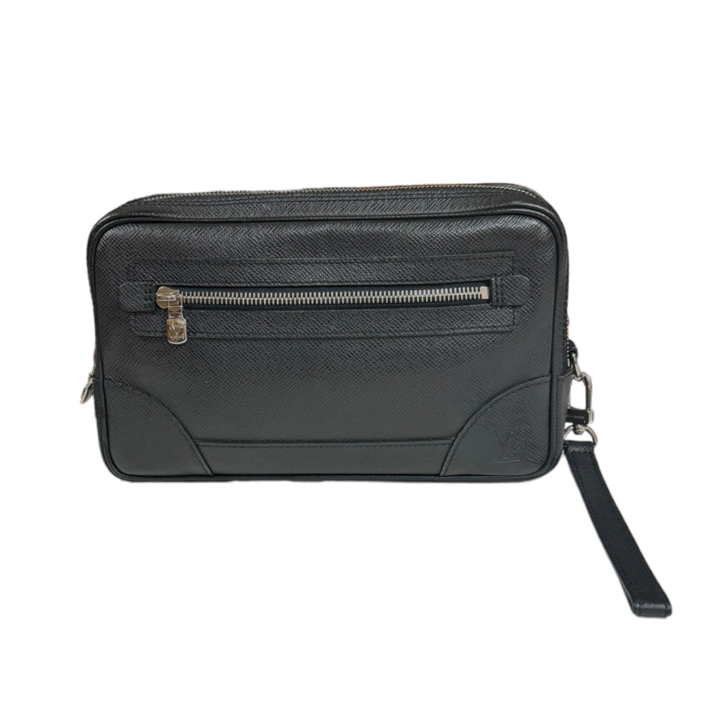 ルイヴィトン パヴェル タイガ クラッチバッグ タイガ M31142 ブラック LOUIS VUITTON 中古