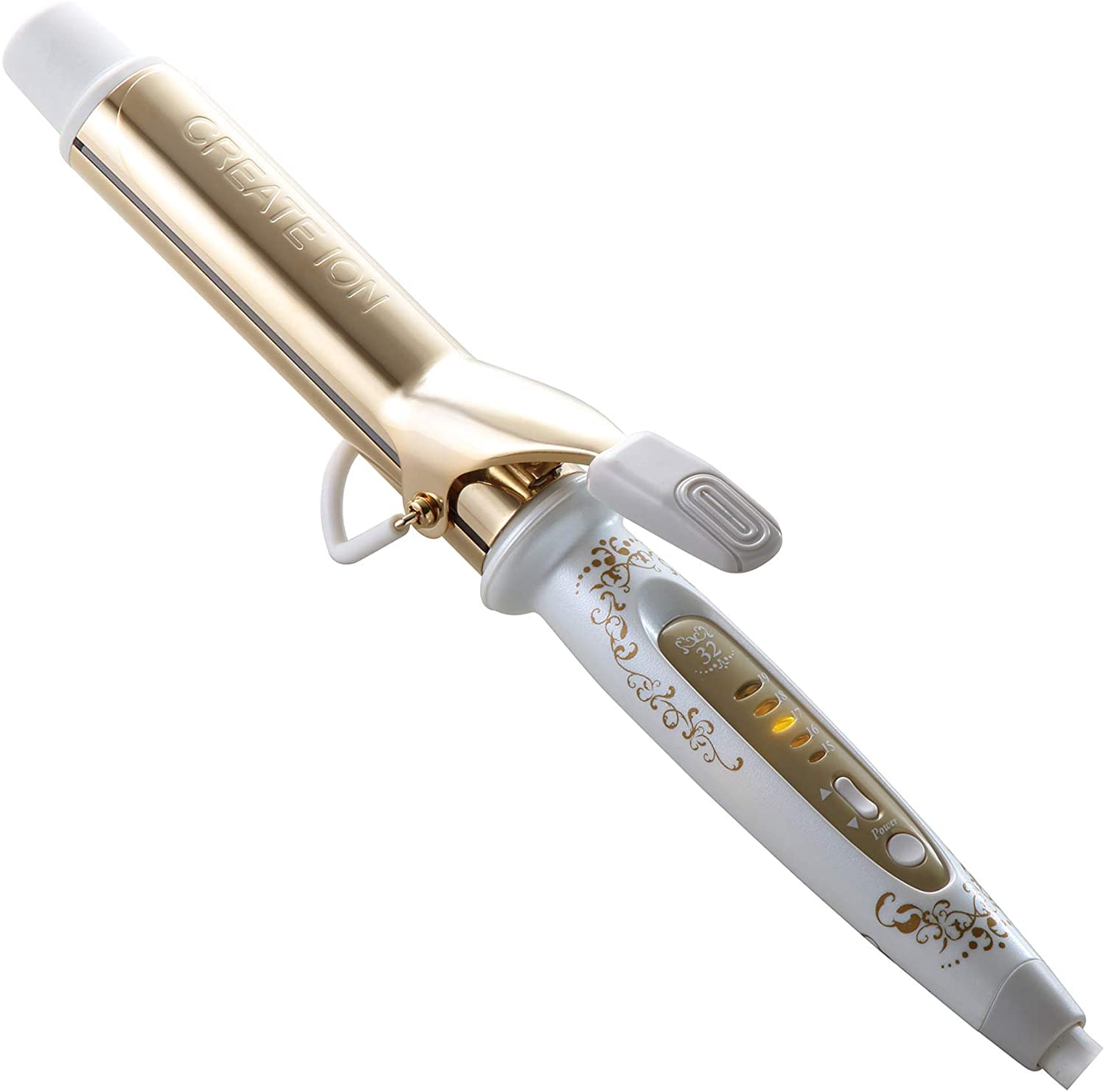 CREATEs ION クレイツ グレイスカール ヘアアイロン コテ 32mm 海外対応 カールアイロン CIC-W72010N