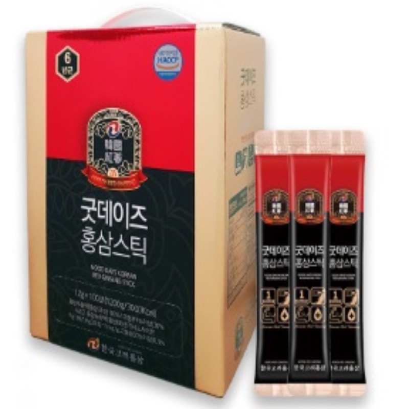 [韓国人参] グッドデイズ紅参スティック 12g100包