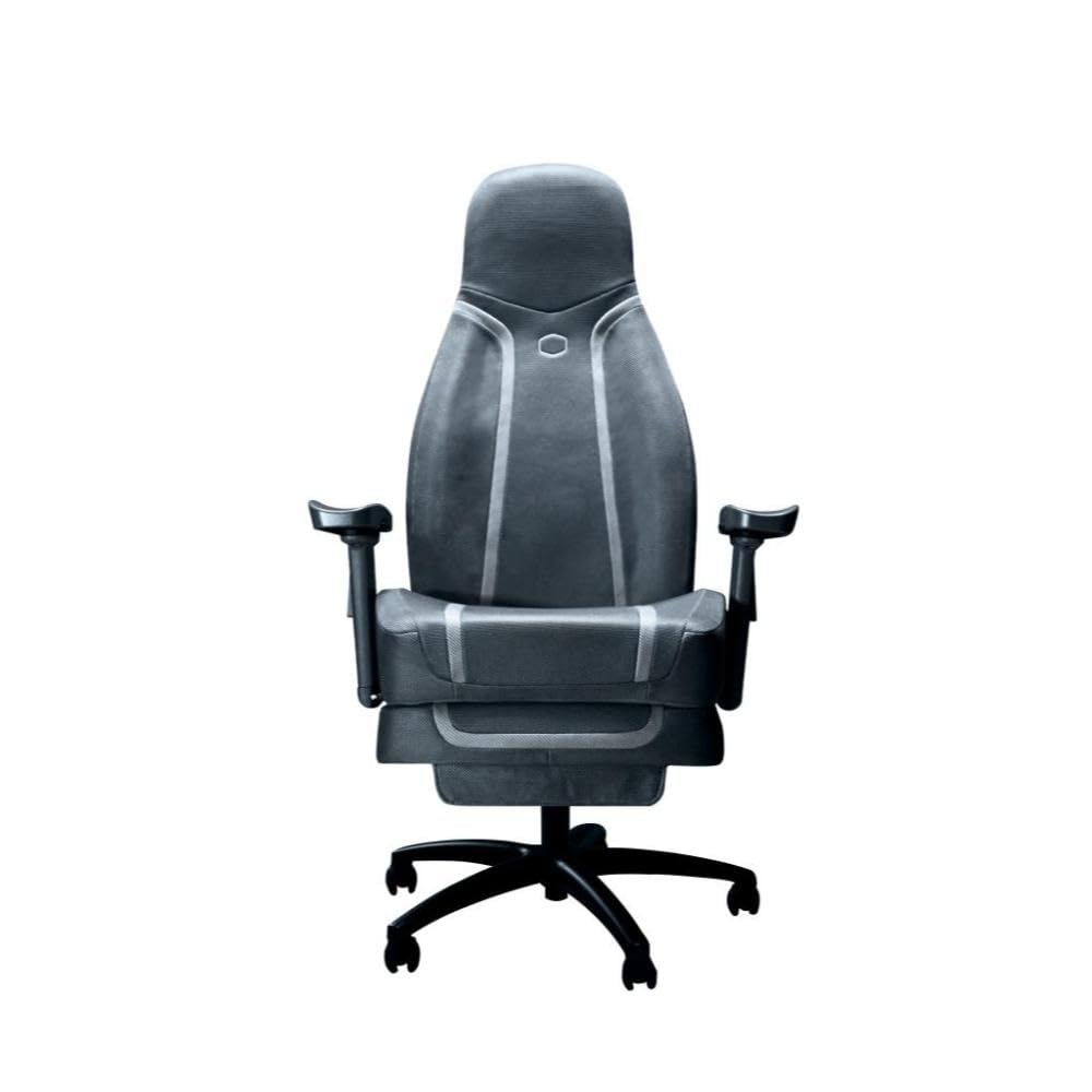 触覚フィードバック対応 4Dアームレストレッグレスト搭載 ゲーミングチェア グレー IXC-SX1-I-US1 50687