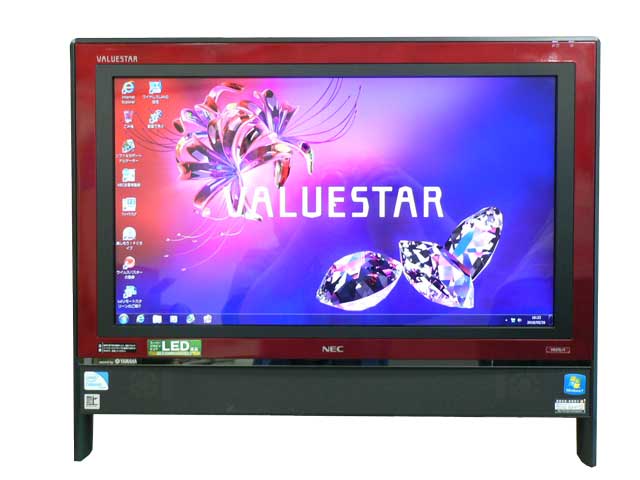 液晶一体型 Windows7 デスクトップパソコン 中古パソコン NEC Celeron DVD 地デジ 4GB/500GB 送料無料 中古
