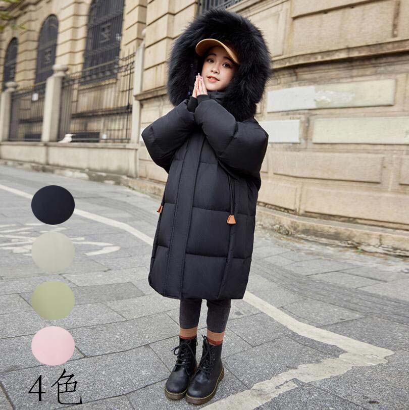 【最安値挑戦】防寒コート ロング丈 キッズダウンコート 厚手 中綿コート ダウンジャケット キッズコート 子供服 ジャケット フード付き ダウンコート 中綿 ベビー服 秋冬 女の子 男の子 通園 通学