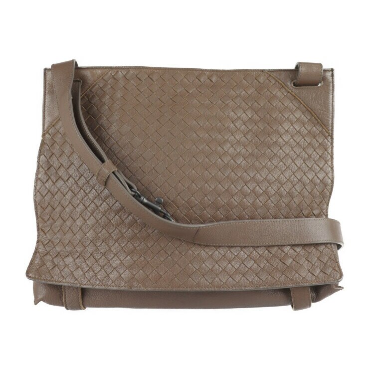 BOTTEGAVENETA ボッテガヴェネタ イントレチャート ショルダーバッグ 113038 レザ