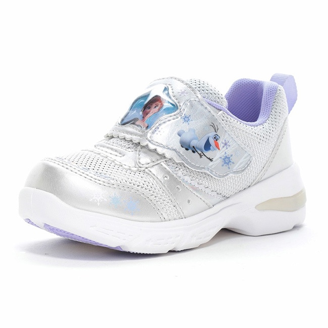 ムーンスター ディズニー スニーカー キッズ 光る 履きやすい ベルクロ 軽量 かわいい アナと雪の女王 女の子 小学生 幼稚園 DN C1359LE 5,013円