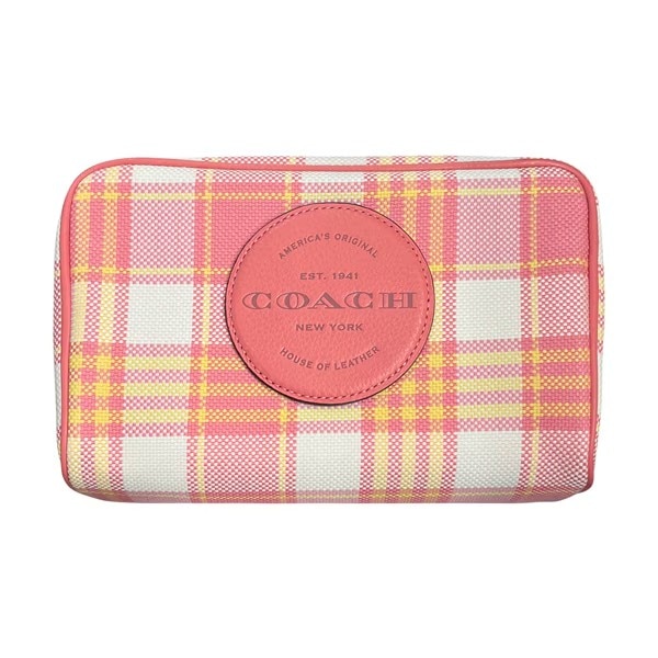 即発 USA直送 ポーチ 化粧ポーチ C8679 IMTVT チェック柄 シグネチャー
