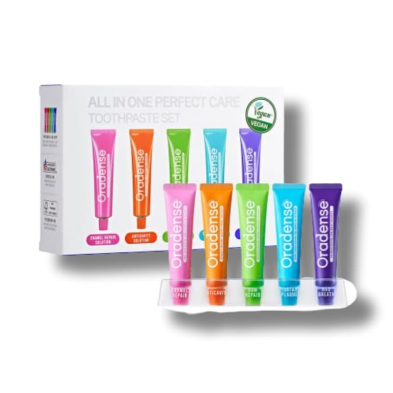 【5種セット】オールインワン パーフェクトケア 歯磨き粉セット 35g×5個