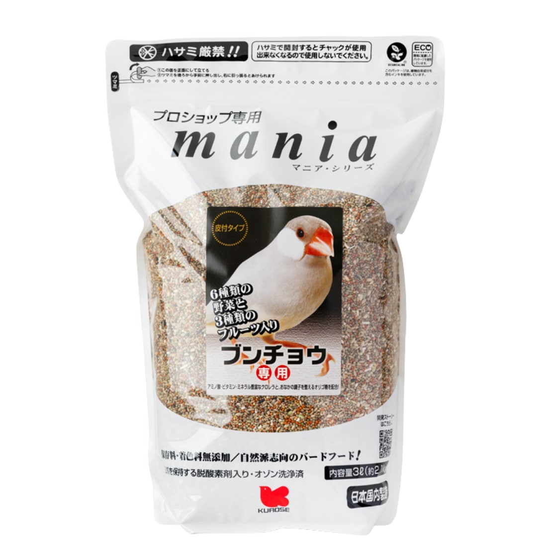 【6袋セット】mania(マニア) プロショップ専用 ブンチョウ 3L