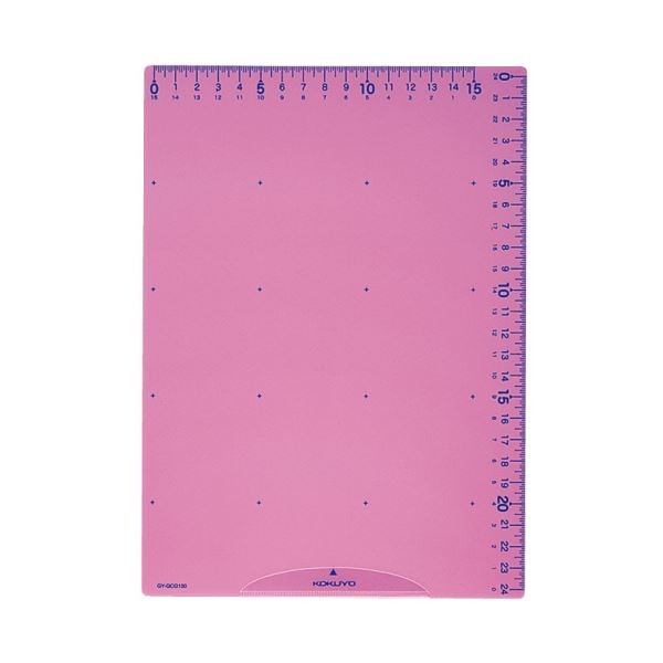 （まとめ）コクヨ 下敷き（まなびすと）ピンクGY-GCg 100P 1セット（10枚）(×5セット) 8,278円