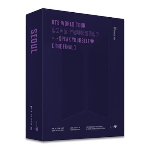 [未開封新品] 防弾少年団 BTS WORLD TOUR ‘LOVE YOURSELF : SPEAK YOURSELF’ [THE FINAL] Blu-ray