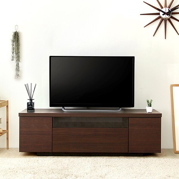 超人気 シンプルで美しいスタイリッシュなテレビ台 テレビボード 木製 幅120cm 日本製完成品 テレビ台