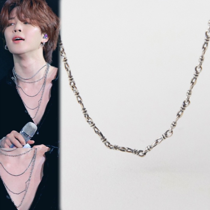 【BTS JIMIN着用】N382 ネックレス 韓国正規品