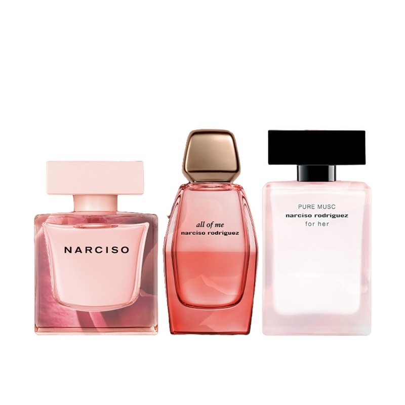 ナルシソ・ロドリゲス香水コレクション50ml(3種タック1)