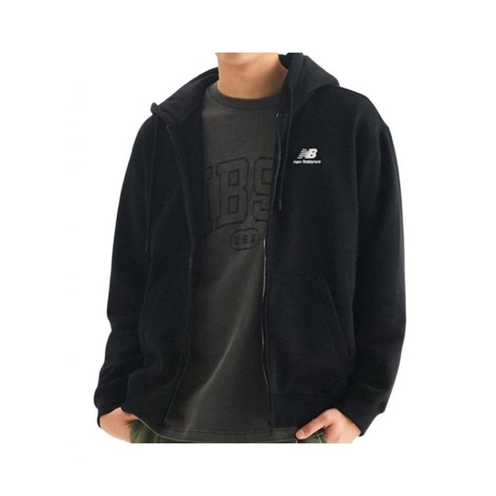 ニューバランス UNI エッセンシャル起毛パーカージップアップセミオーバーフィット NBMDD41013_19