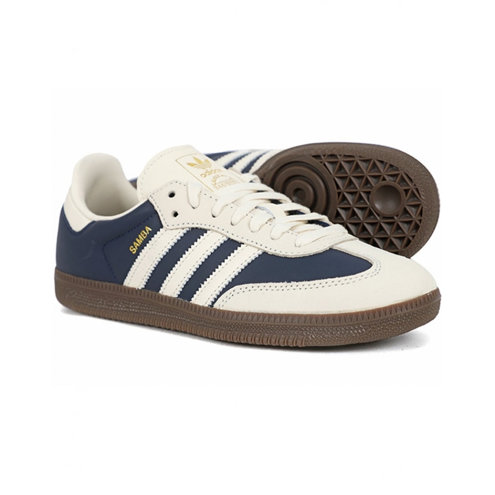 アディダス Samba OG W スニーカーナイトインディゴクリームホワイト