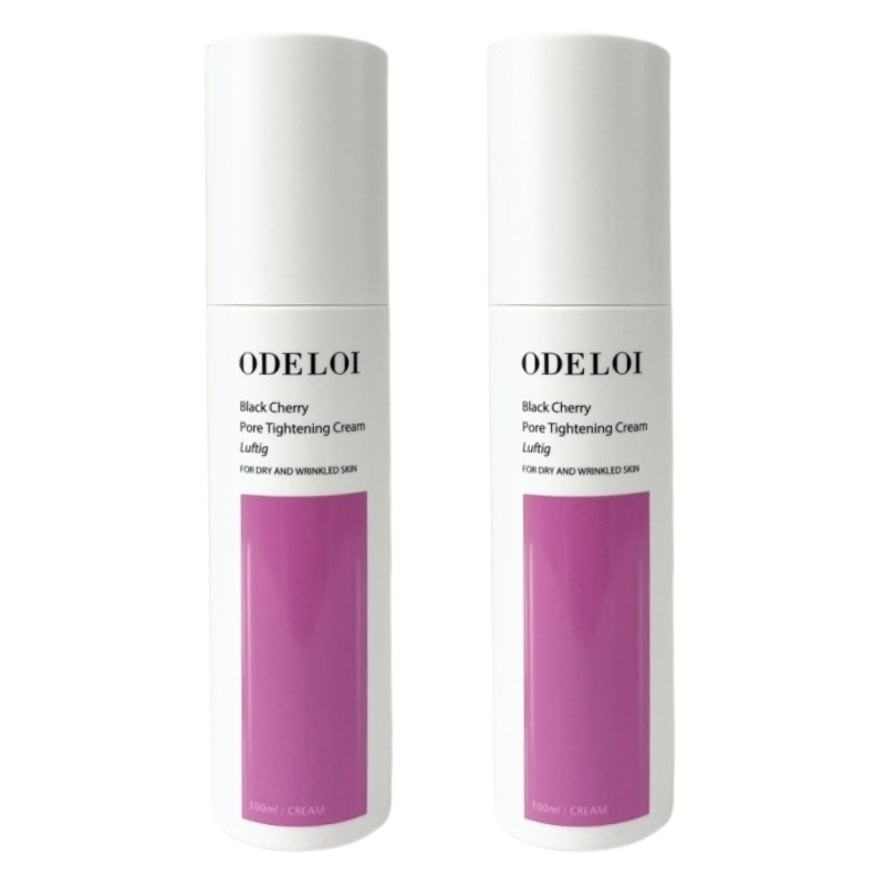 オドロイ ブラックチェリー毛穴収縮クリームルフティグ Pore Tightening Luftig 100ml 2個