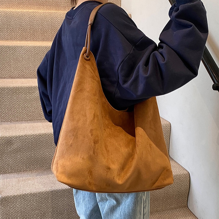 レスディー エコ スエード ショルダーバッグ