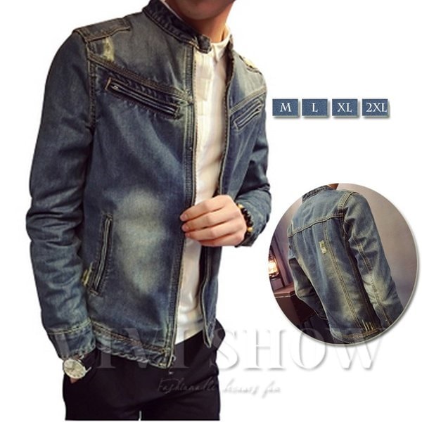 デニムジャケット メンズ Gジャン パーカー デニムシャツ 長袖 ジージャン カジュアル ショート丈 5,452円