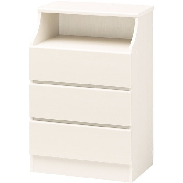 白井産業 CSC-9060H WH 組立簡単チェスト チェスカ ホワイト メーカー直送