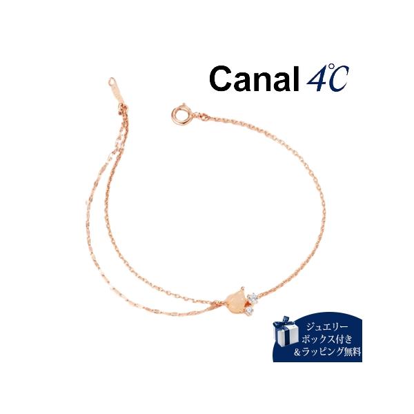 カナル 4℃ Canal 4℃ ブレスレット 【Sweets Collection】 シルバーブレスレット ムーンストーン キュービックジルコニア