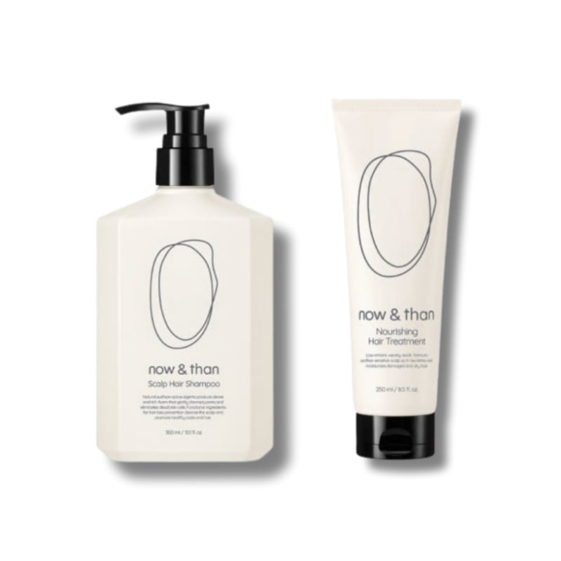 [デイリーヘアケアセット]スカルプヘアシャンプー300ml×1本+ナリーシングヘアトリートメント250ml×1本 低刺激弱酸性頭皮ケア