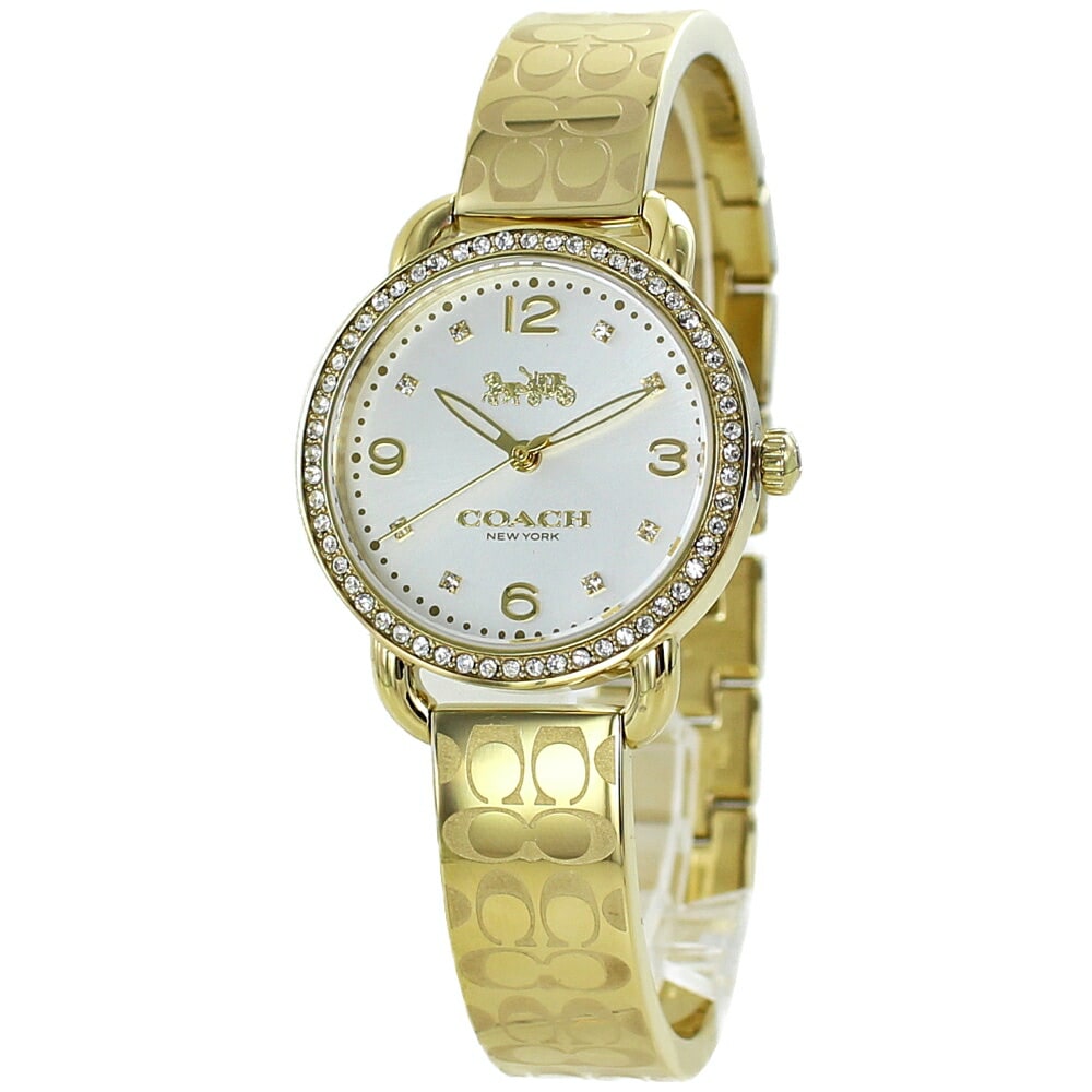 コーチ 時計 レディース 腕時計 手表 デランシー クリスタル ゴールド バングルウォッチ 14502766 誕生日プレゼント ポイント消化