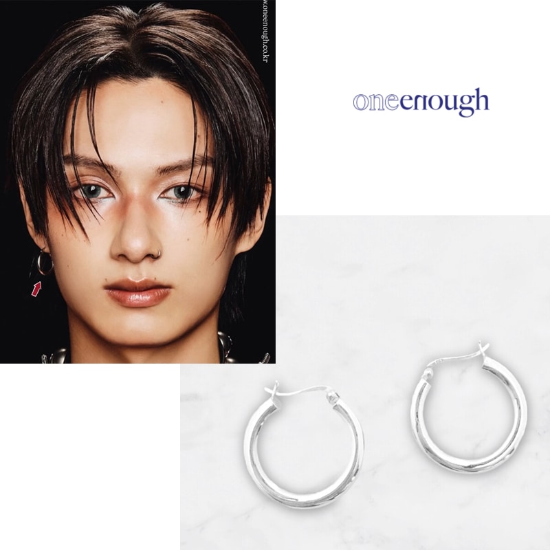 SEVENTEEN jun着用 OAO Earring シルバーピアス