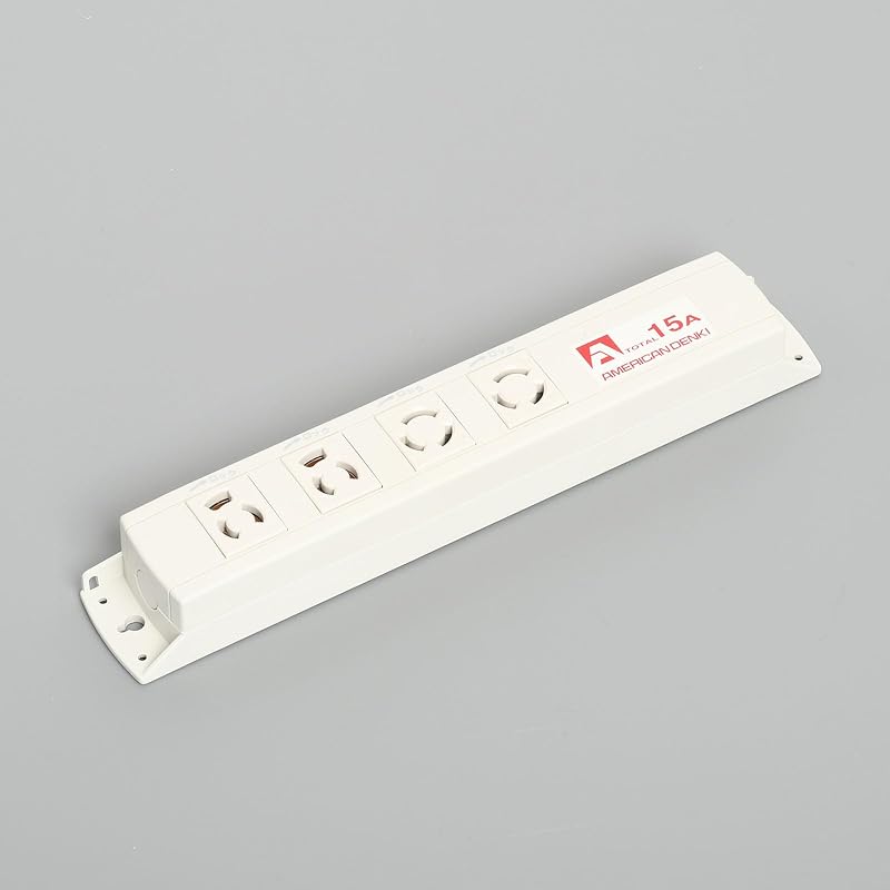 即納：アメリカン電機 コンビOAタップ4個コード無 125V