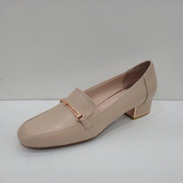 女性 楽な金属装飾ドレスローファー 4センチ PFBSHP521_US