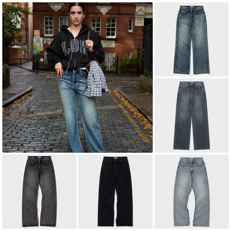 【LOW CLASSIC】 25FW RELAXED FIT JEANS : 5COLORS