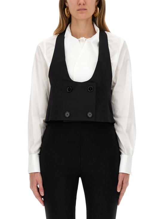 NINA RICCI Women Vests 25ACTO030CO1099 U9000 BLACK